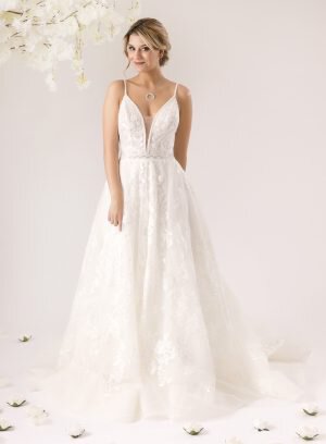 Vestido de Noiva em Corte A